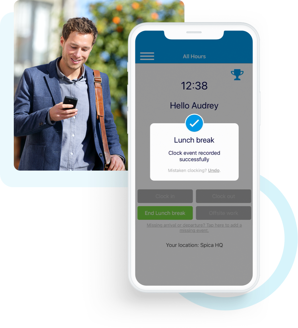 Online Time Clock App for Employees